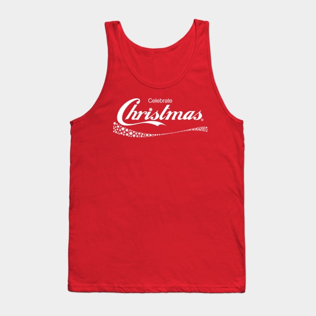 Christmas Classic Logo Parody Xmas Winter Slogan Tank Top by BoggsNicolas